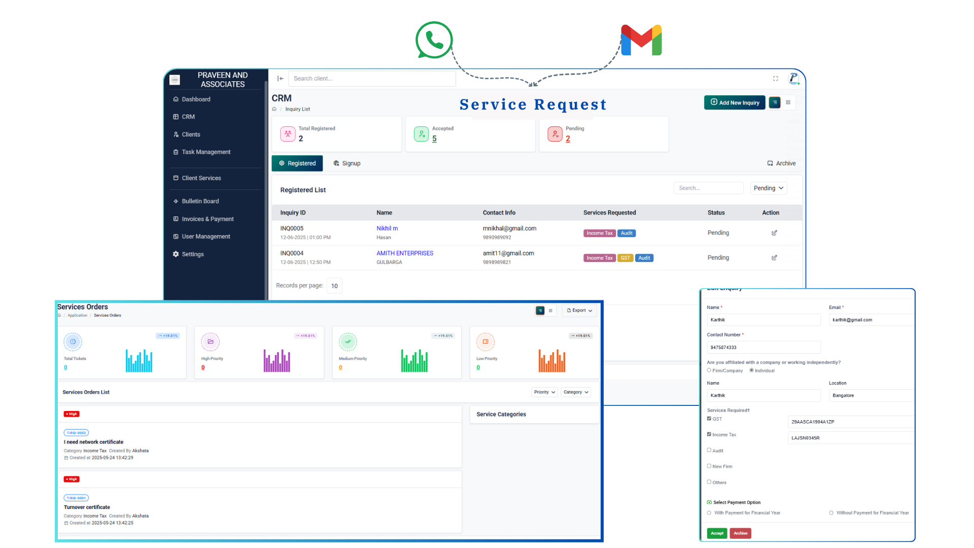 Client Communication Solution